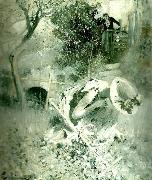 Carl Larsson tradgardsidyll china oil painting artist